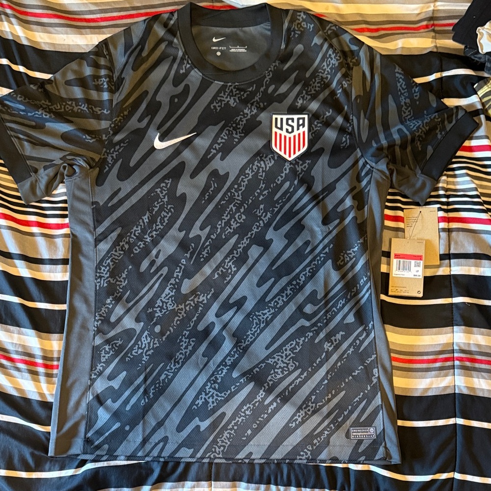 Nike USA Soccer Jersey in Black and White